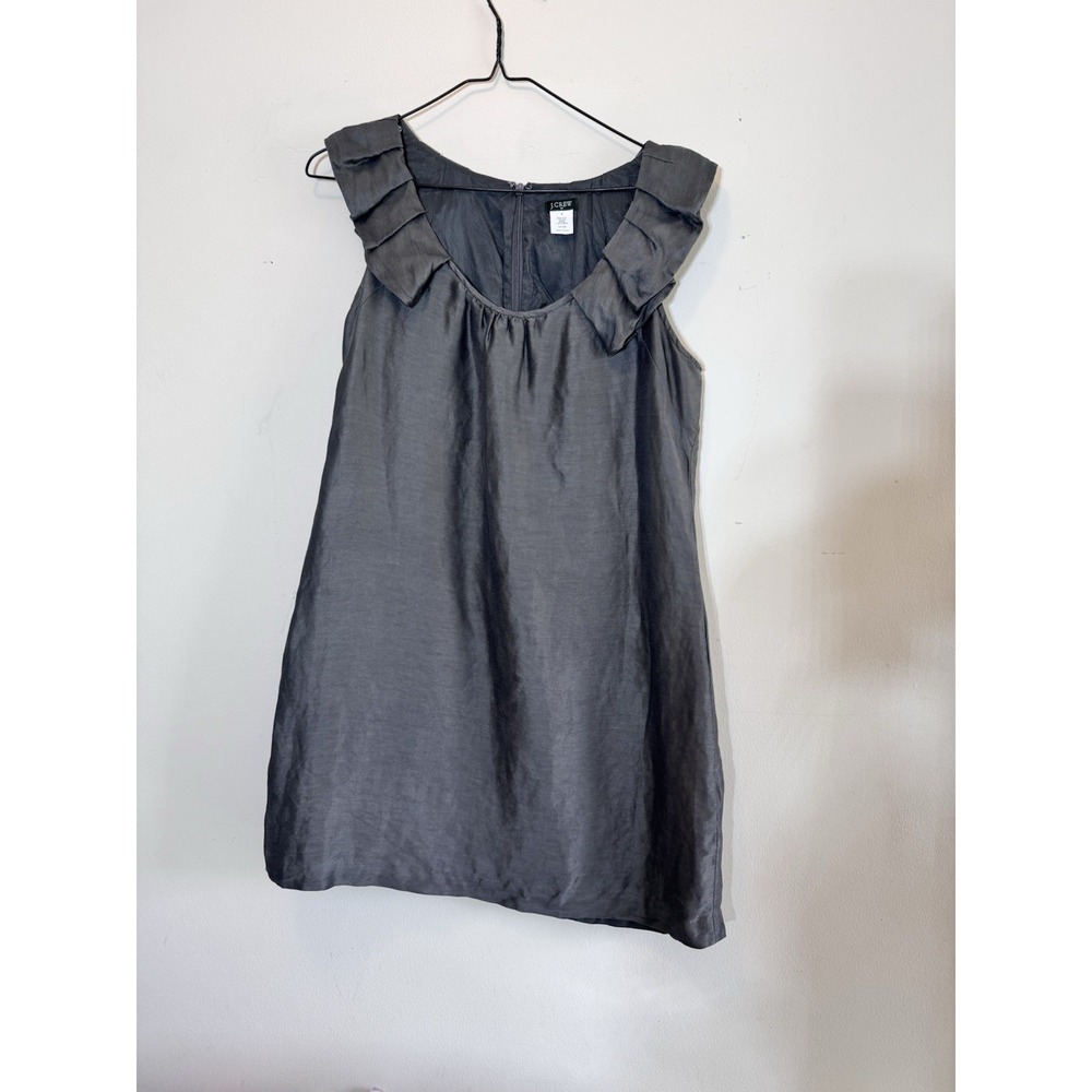 J. Crew Dress Women's Linen Silk Blend Size 8